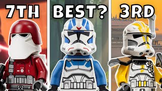 Ranking EVERY Lego Star Wars Clone Legion Ever Made From Worst to Best