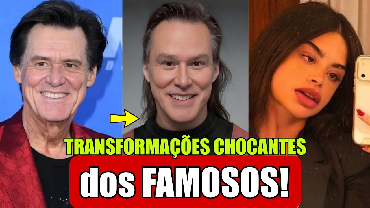 7 TRANSFORMAÇÕES MAIS CHOCANTES dos FAMOSOS em 2026