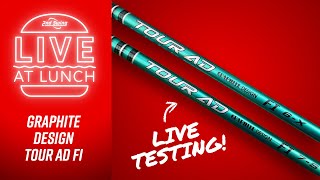 New Graphite Design Tour Ad Fi Shaft Live Testing