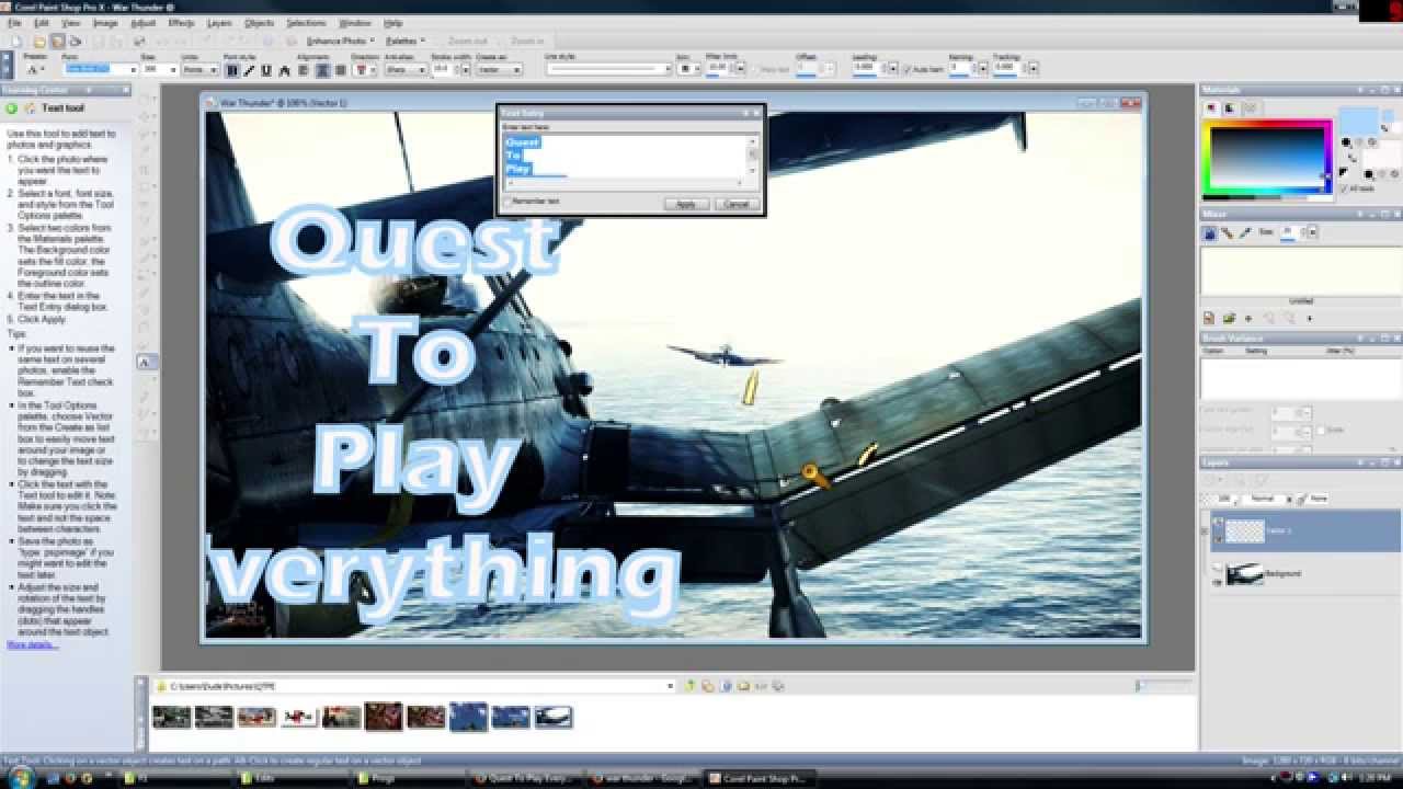 Let's Play Corel Paint Shop Pro X YouTube