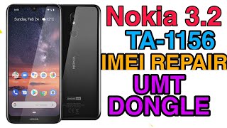 Nokia 3.2 TA-1156 Imei Repair Daig Mode On With UMT Android Version 11