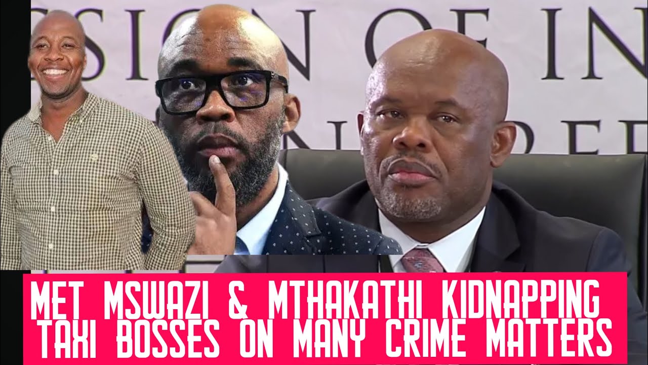 GEN SIBIYA GRILLED ON MTHAKATHI TAXI ASSOCIATES MEETINGS EXPOSED, CO-SUSPECTS OF JERRY BOSHOGA CASE