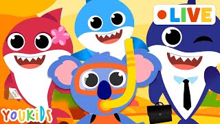 π΄ LIVE Baby Shark, Johny Johny Yes Papa, Hickory Dickory