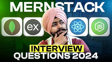 Get 40LPA+ Jobs - Top MERN Stack Interview Questions 2024 🧑‍💻| MongoDB |ReactJS | ExpressJS |NodeJS