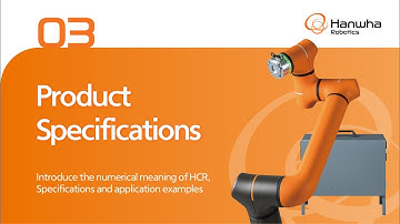HCR Manual 03 - Product Specifications
