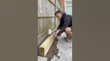 How to do sleeper beds! #diy #landscaping #landscaper #construction #gardenproject