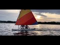 Sailing in Lake Nokomis