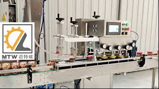 MTW  automatic 6wheels capping machine with elevator
