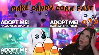 How to Grind for Candy Corn LIKE A PRO! | Adopt Me Halloween Update