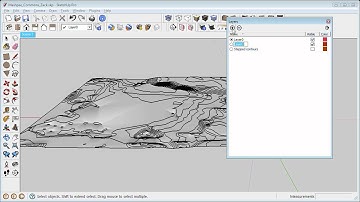Landscape and SketchUp working with Contours Part 4