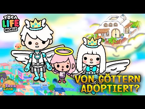 GÖTTER ADOPTIEREN MICH!!! | Toca Life World Story