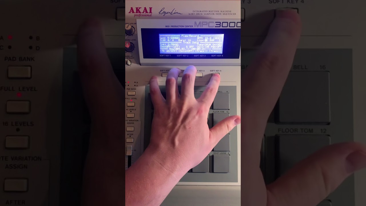 Akai MPC 3000 - Beatvlog #14 