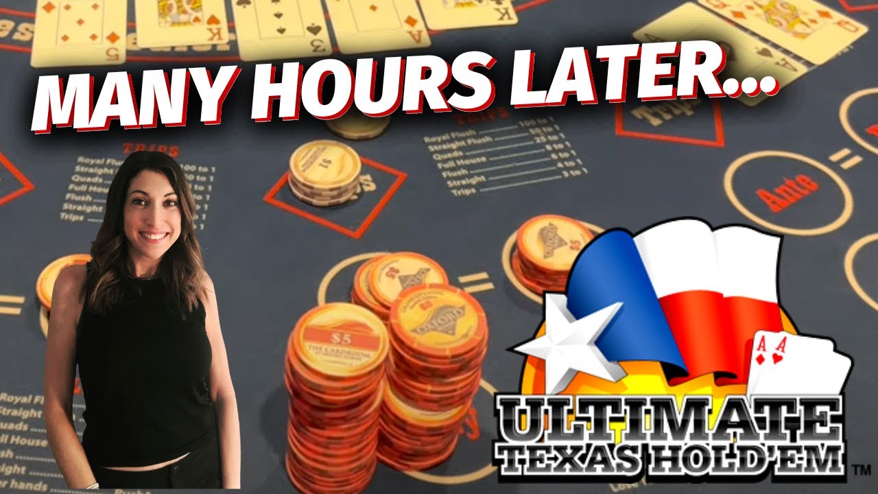 🟣 Ultimate Texas Hold Em Poker w/ Pitbull Poker, then casino SLOTS 