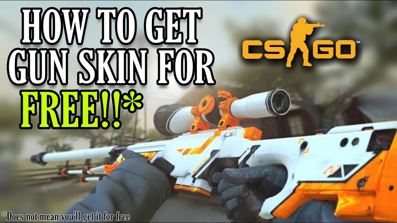 HOW TO GET SKIN FOR FREE!!! CS GO YouTube
