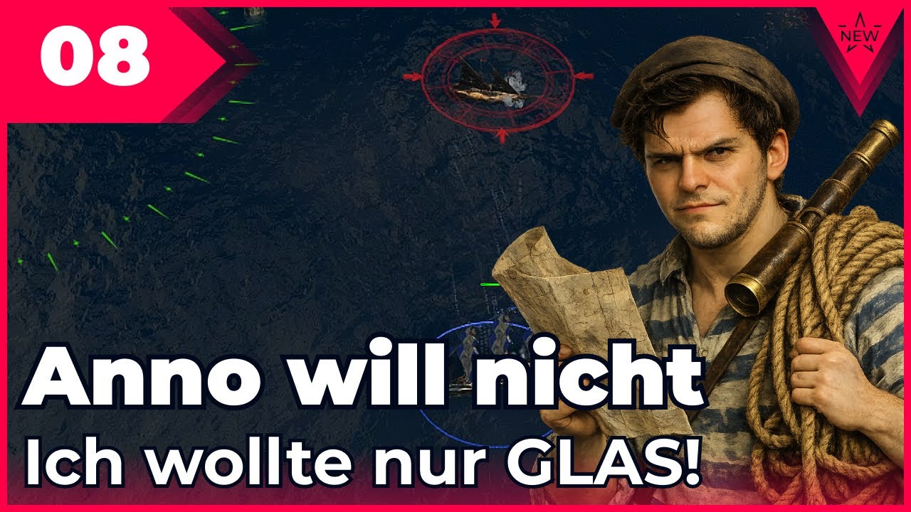 Viel Story, wenig Glas 😬 | Anno 1800 | Folge 8 | Let's Play