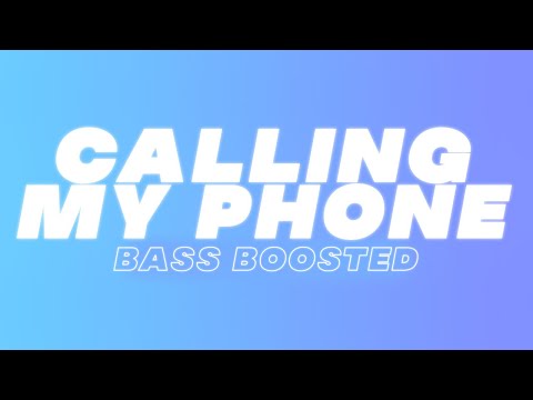 Lil Tjay, 6LACK - Calling My Phone 🔥 (Bass Boosted)