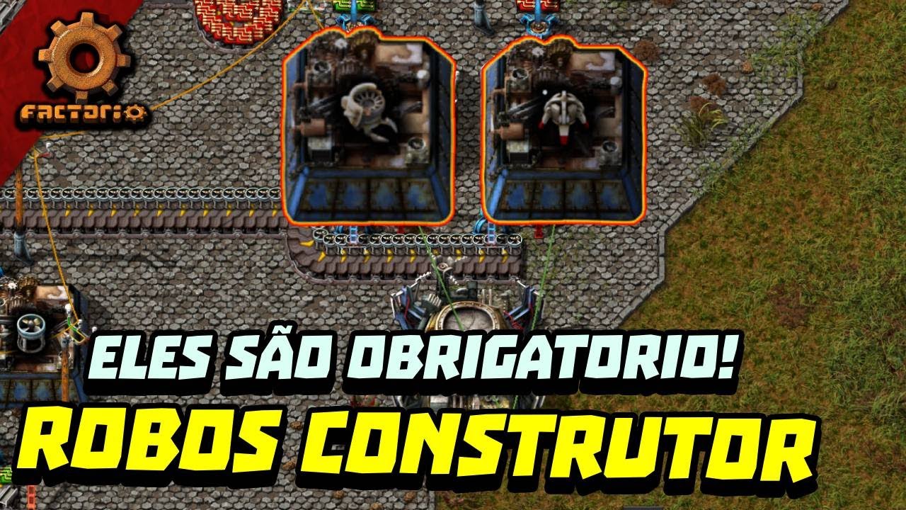 Guia inicial para Robôs construtores e logísticos no Factorio Space Age DLC dicas