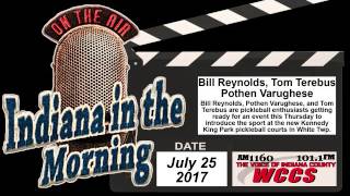 Indiana in the Morning Interview: Bill Reynolds, Pothen Varughese, and Tom Terebus (7-25-17)
