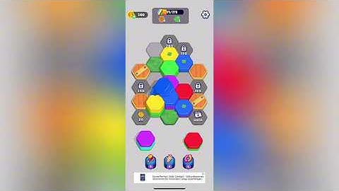 Hexa Sort Level 158 Solution Walkthrough 