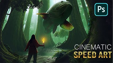 Cinematic Fish Photo Manipulation | Speed Art | Photoshop Tutorial