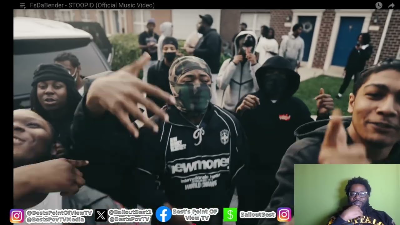 FsDaBender - STOOPID (Official Music Video) Reaction Video