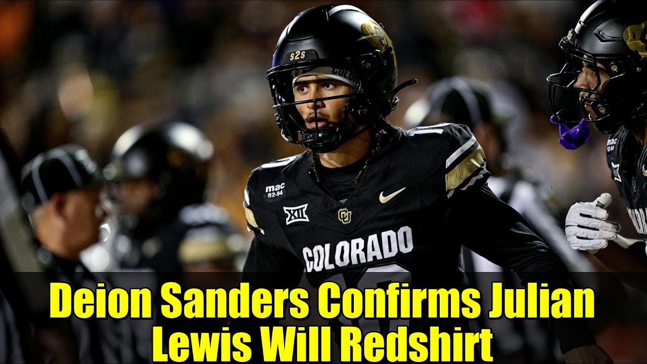 Дион Сандерс подтвердил, что Джулиан Льюис будет играть в «Редширтс» | Перспективы квотербека «Ко...