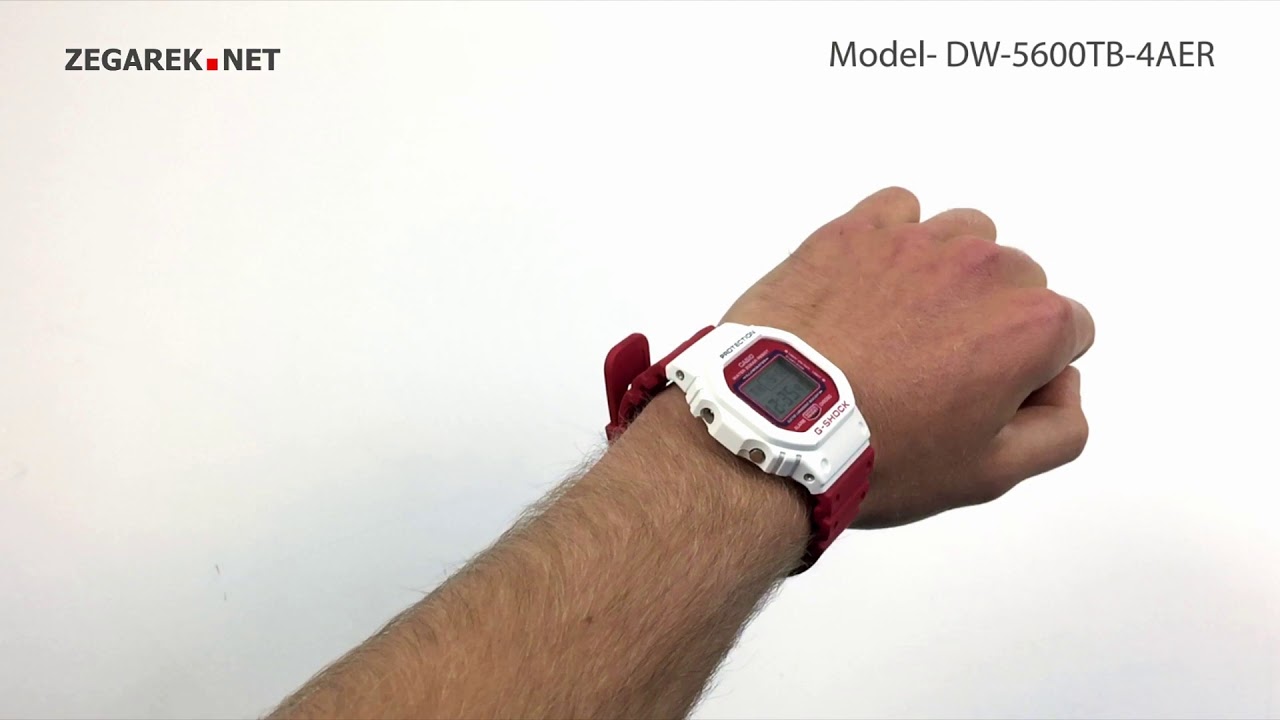 Casio G-SHOCK Specials DW-5600TB-4AER - Zegarek.net - YouTube