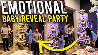 Lady Gets Emotional During Her Baby Reveal Party as Husband Gets Surprised