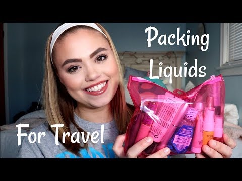 How to Pack Liquids When Traveling