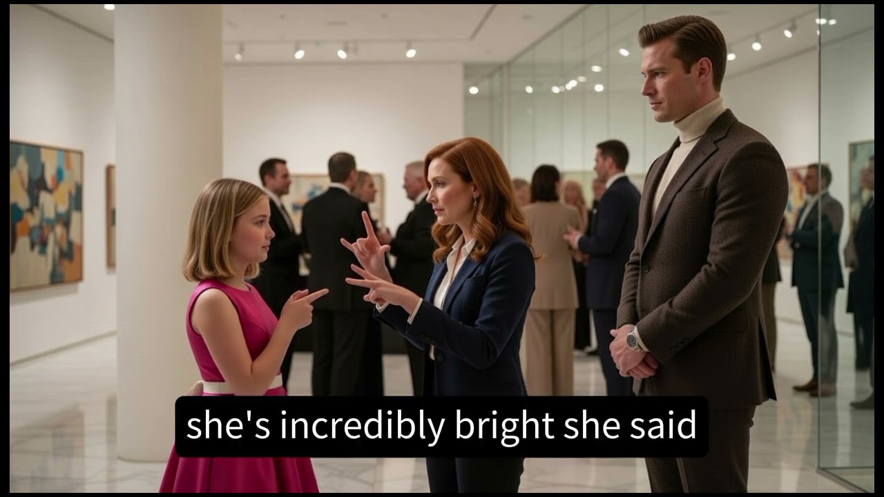 Everyone Ignored the Billionaire’s Deaf Daughter… Until One Woman Spoke Her Language