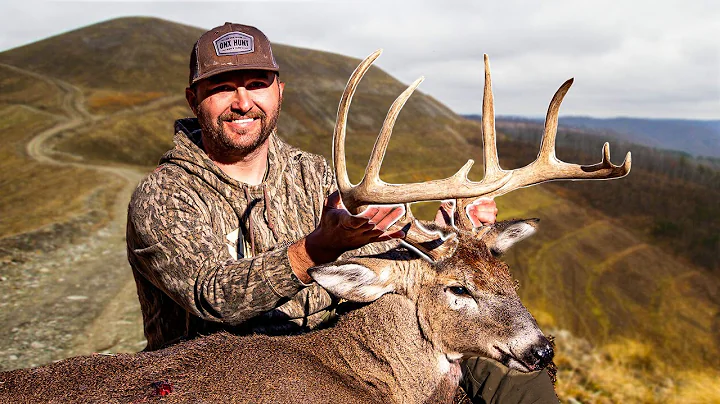 MONSTER BUCK on a Reclaimed Coal Mine!! (He falls in Sight)