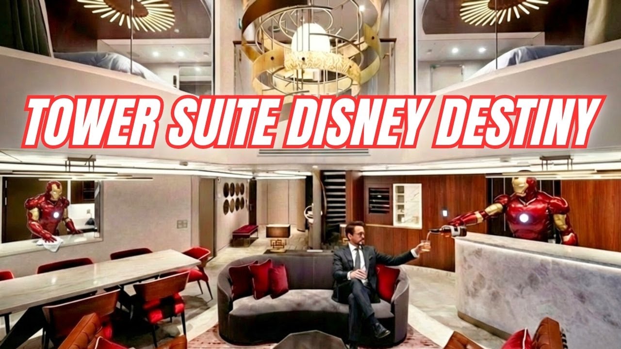 Обзор люкса Disney Destiny Tower | Люкс Disney Cruise Line | Взрослые в Disney | Круизный тур Disney
