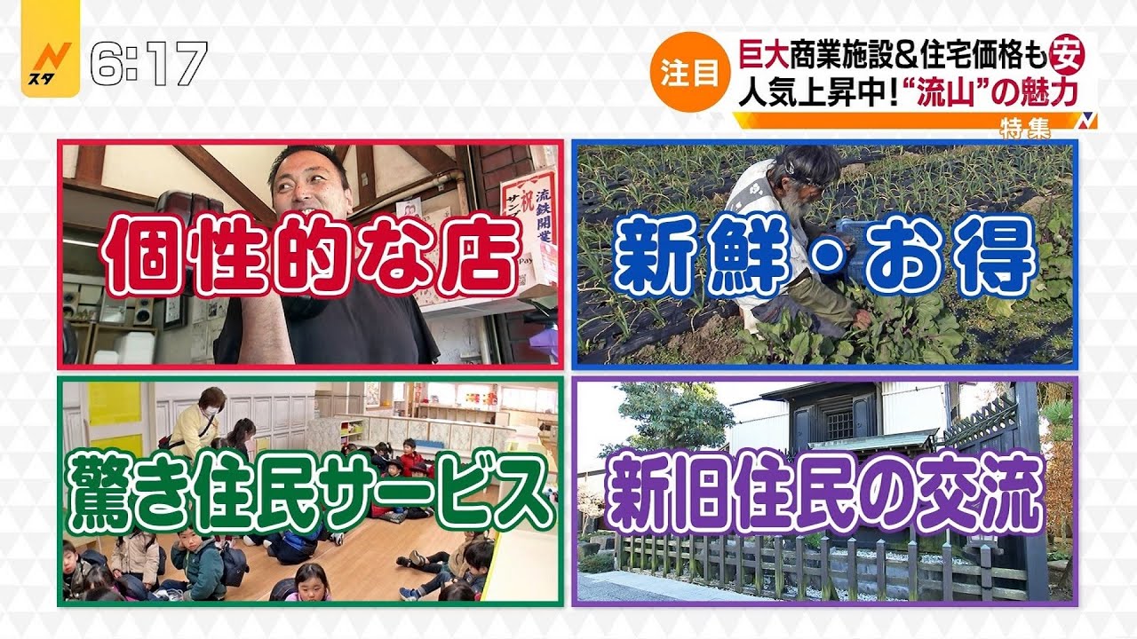 千葉県流山市の魅力