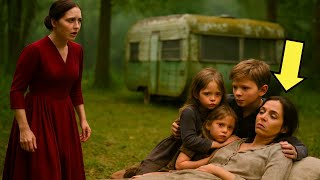 امرأة تجد أرملة مريضة في الغابة يعتني بها أطفالها… وما اكتشفته…