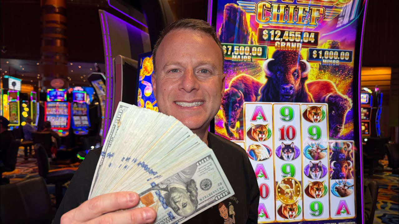 casino consoles I Finally Hit A MASSIVE Jackpot On Buffalo Slots!