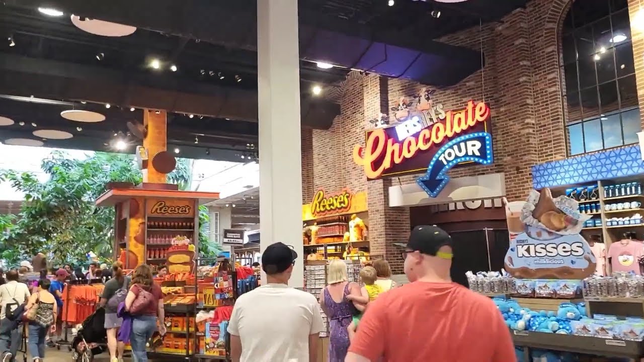 Hershey Chocolate Tour at Hershey, Pennsylvania YouTube