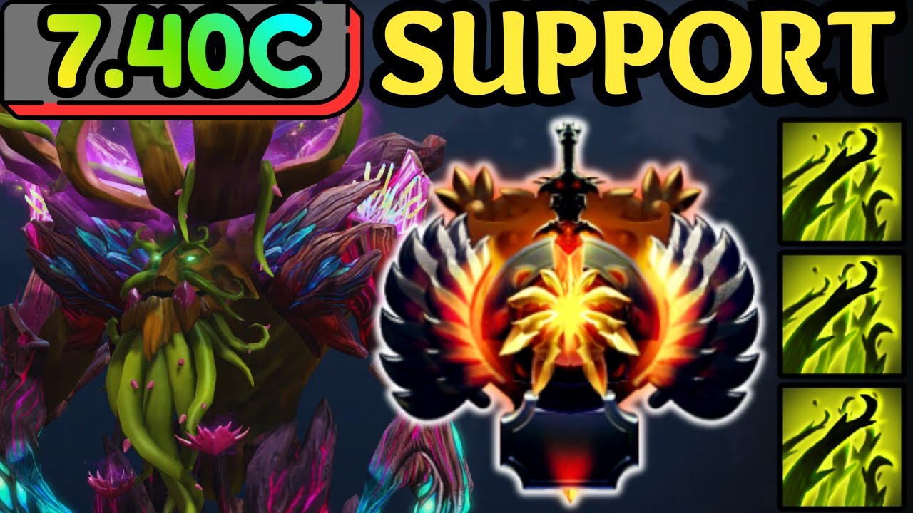 🔥 HOW TREANT PROTECTOR HARD SUPPORT WIN INSANE TREE | DOTA 2 🔥