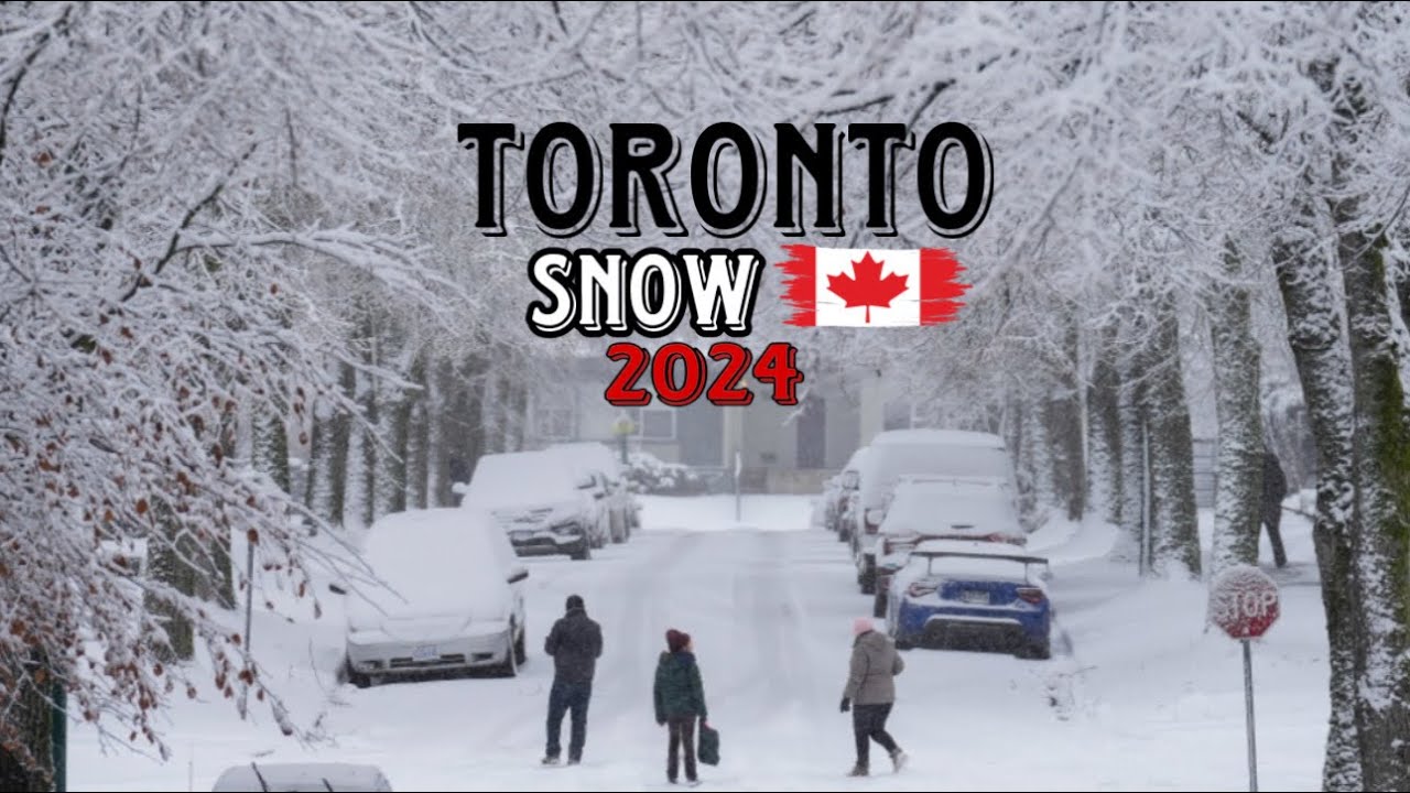 Canada Buried in Snow! Ontario Paralyzed by Massive Snowstorm, People ...