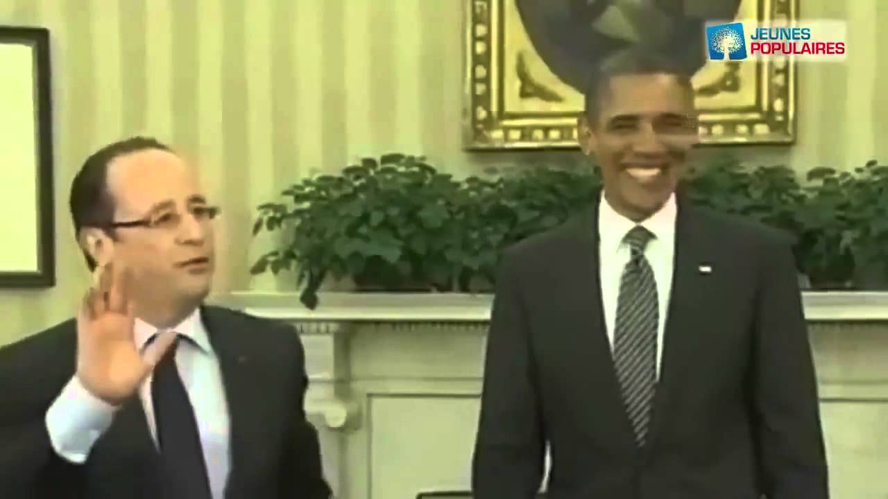 president François Hollande funny scenes