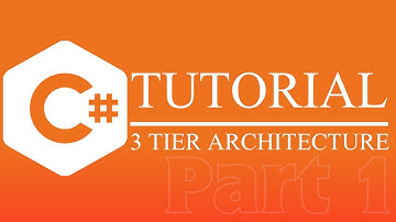 C# 3 tier architecture tutorial | [ Tagalog ] - [Part 1]