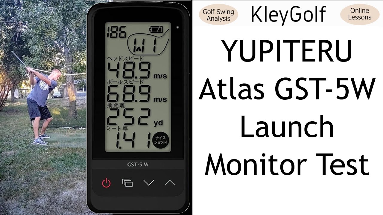 Yupiteru Atlas GST 5 vs Trackman | Launch Monitor Comparison - YouTube