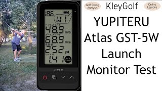 $160 Launch Monitor Test - Yupiteru Atlas GST-5W