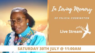 Celebrating the life of Felicia Codrington