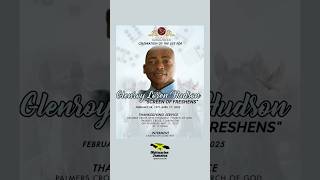 Glenror L Hudson | Funeral Announcement #obituariesjm #jamaica Glenror L Hudson | Funeral Announcement #obituariesjm #jamaica