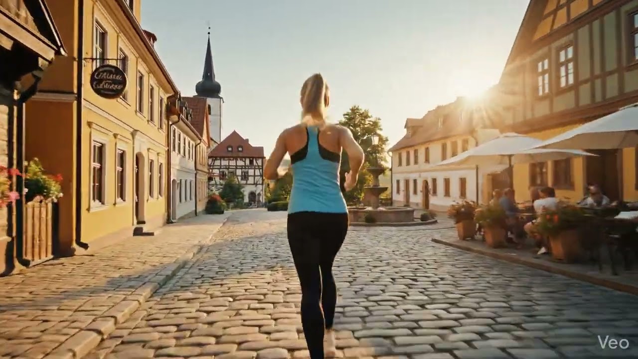 Ucieczka z miasta | Bieg przez malowniczą wieś