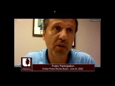 Civilian Police Review Board 06-24-2020 Zoom recording