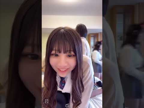 TikTok ライブ JK 修学旅行の準備はバタバタしちゃうよねw