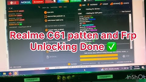 Realme C61 unlock by unlock tool || Realme C61 frp by unlock tool || C61 patten unlocking #c61frp