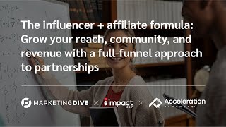 How to scale revenue with influencer & affiliate marketing partnerships | Expert panel 2024