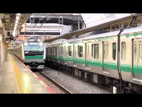埼京線 E233系大崎駅入線シーン！